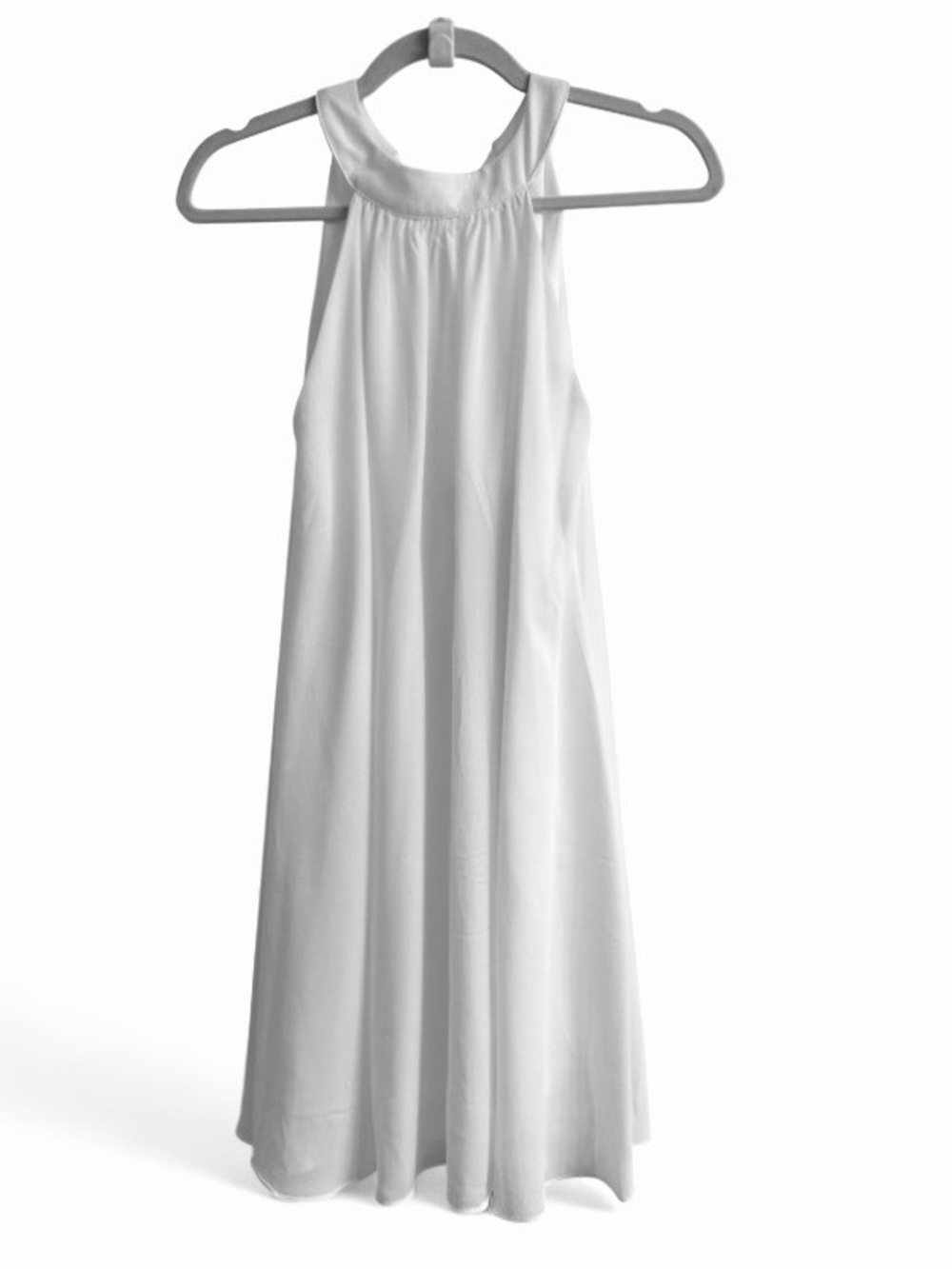 Another Story White Halterneck Dress Size Small